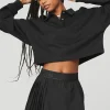 Polo Henley Pullover - Black
