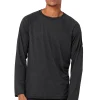 Triumph Long Sleeve Tee - Black Heather