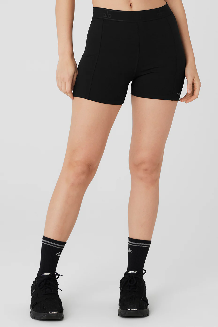 4&quot; Alosoft Showcase Short - Black