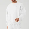 Accolade Crew Neck Pullover - White