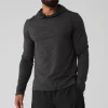 Conquer Reform Long Sleeve With Hood - Dark Heather Grey