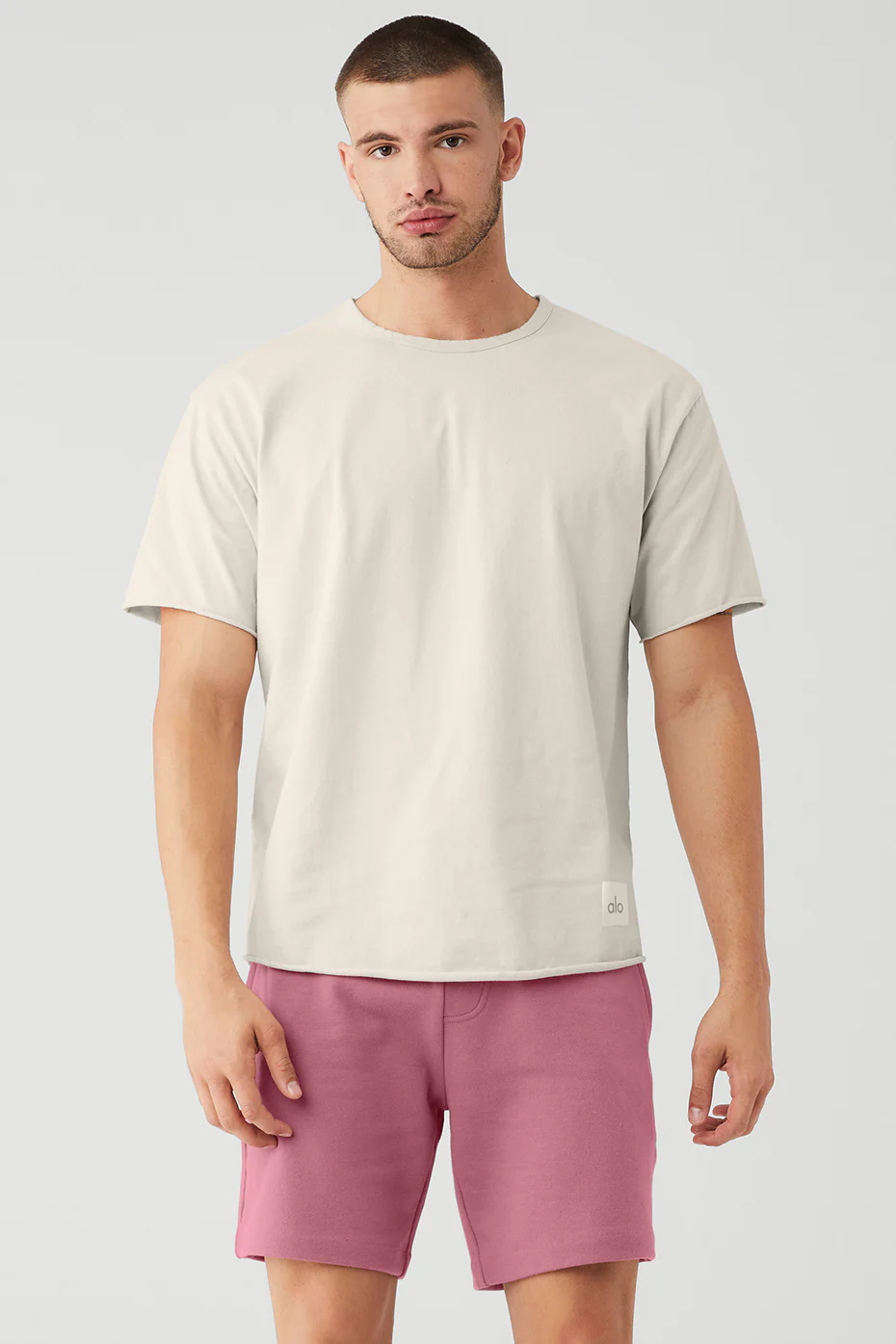 Society Crewneck Tee - Bone