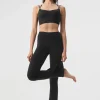 Airbrush High-Waist Bootcut Legging - Black