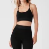 Seamless Luxe Terry Cuddle Bra - Black
