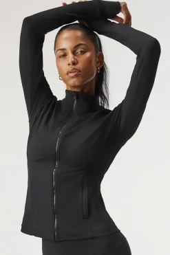 Airbrush Formation Jacket - Black