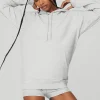 Micro Waffle Fast Break Hoodie - Athletic Heather Grey