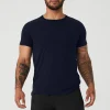 The Triumph Crew Neck Tee - Navy