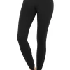 High-Waist Classic Stirrup Legging - Black