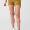 3&quot; High-Waist Airlift Short - Golden Olive Branch