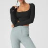 Soft Sculpt Long Sleeve - Black