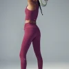 High-Waist Airbrush Legging - Wild Berry