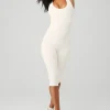 Airbrush Physique Onesie - Ivory