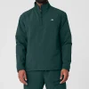 Takeaway Track Pullover - Midnight Green