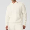 Quilted Stadium Hoodie - Ivory