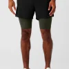 5&quot; Revival 2-in-1 Short - Black/Stealth Green