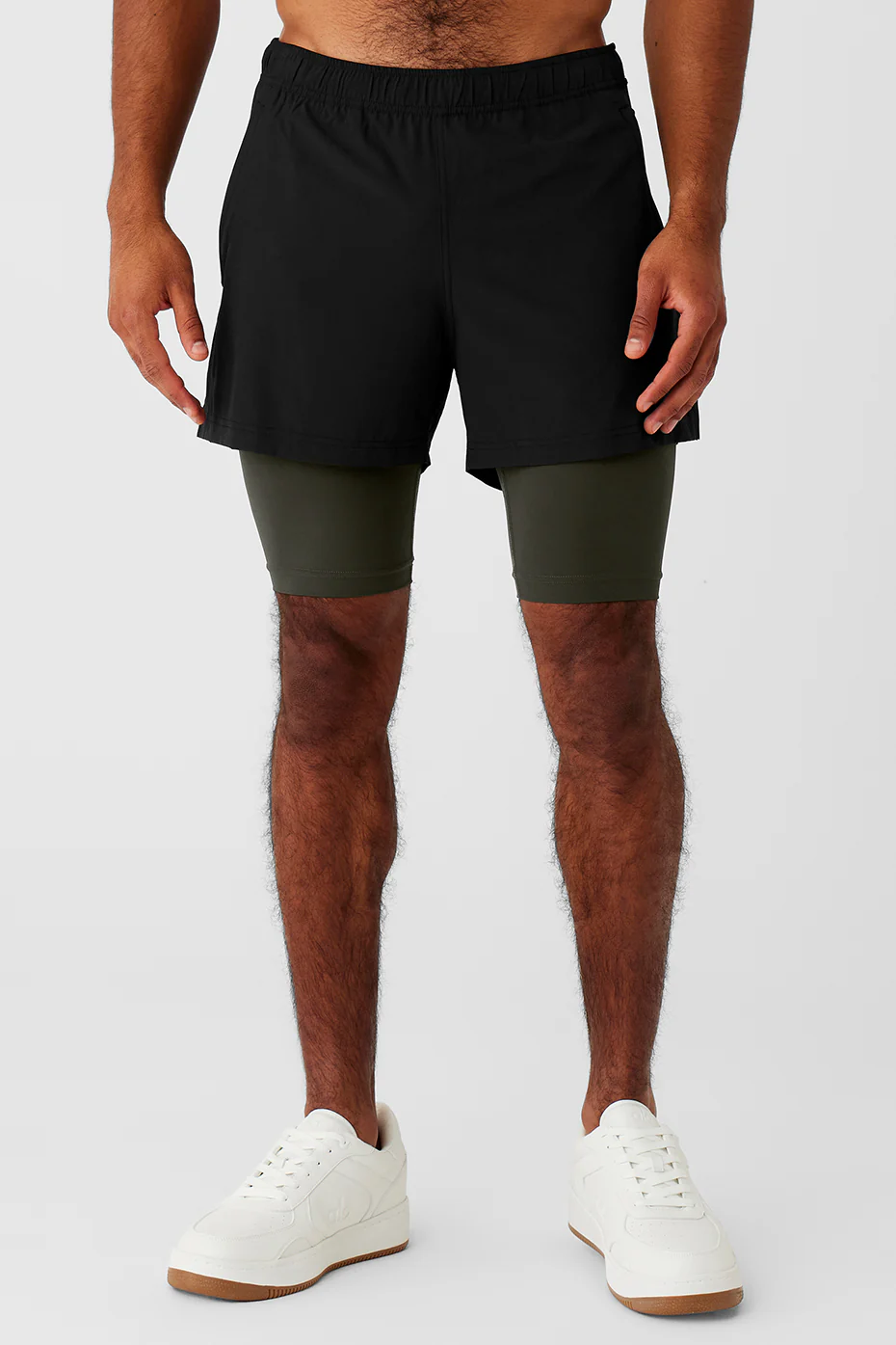 5&quot; Revival 2-in-1 Short - Black/Stealth Green