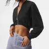Ribbed Velour Baller Mini Skirt - Fog