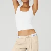 Seamless Chosen Tank - White