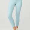 Airbrush Winter Warm High-Waist Nocturne Legging - Chalk Blue