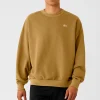 Accolade Crew Neck Pullover - Golden Olive Branch