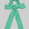 Love Knots Tie Scrunchie - Lettuce