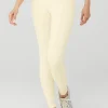 High-Waist Airbrush Legging - French Vanilla