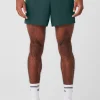 5&quot; Adapt Running Short - Midnight Green