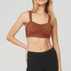 Airbrush Cinch Bra - Rust