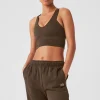Airbrush Real Bra Tank - Espresso