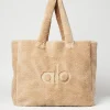 Foxy Sherpa Tote - Camel