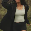 Rain Or Shine Long Coat - Black