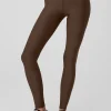 Airlift Winter Warm High-Waist Legging - Espresso
