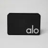 Uplifting Yoga Block - Black/Silver