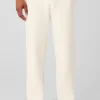 Scholar Straight Leg Sweatpant - Ivory