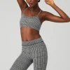 Jacquard Glenplaid Gratitude Bra - Titanium/Black
