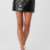 Snomoto Puffer Mini Skirt - Black
