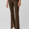Airbrush High-Waist Flutter Legging - Espresso
