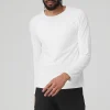 Idol Long Sleeve Performance Tee - White