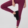7/8 High-Waist Airlift Legging - Wild Berry