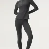 High-Waist Airbrush Legging - Anthracite