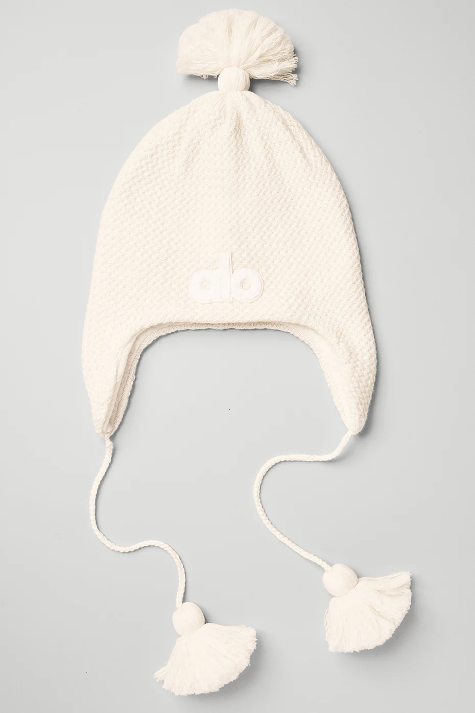 Cool Skies Earflap Beanie - Ivory