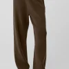 Scholar Straight Leg Sweatpant - Espresso