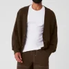 Scholar Cardigan Sweater - Espresso