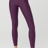 7/8 High-Waist Airlift Legging - Dark Plum