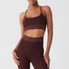 Seamless Luxe Terry Cuddle Bra - Cherry Cola