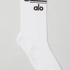 Unisex Throwback Sock - White/Black