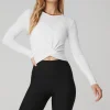Cover Long Sleeve Top - White