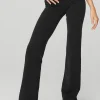 Airbrush Low-Rise Bootcut Legging - Black