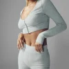 Alolux High-Waist Me Time Short - Athletic Heather Grey