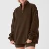 Renown Heavy Weight 1/4 Zip - Espresso